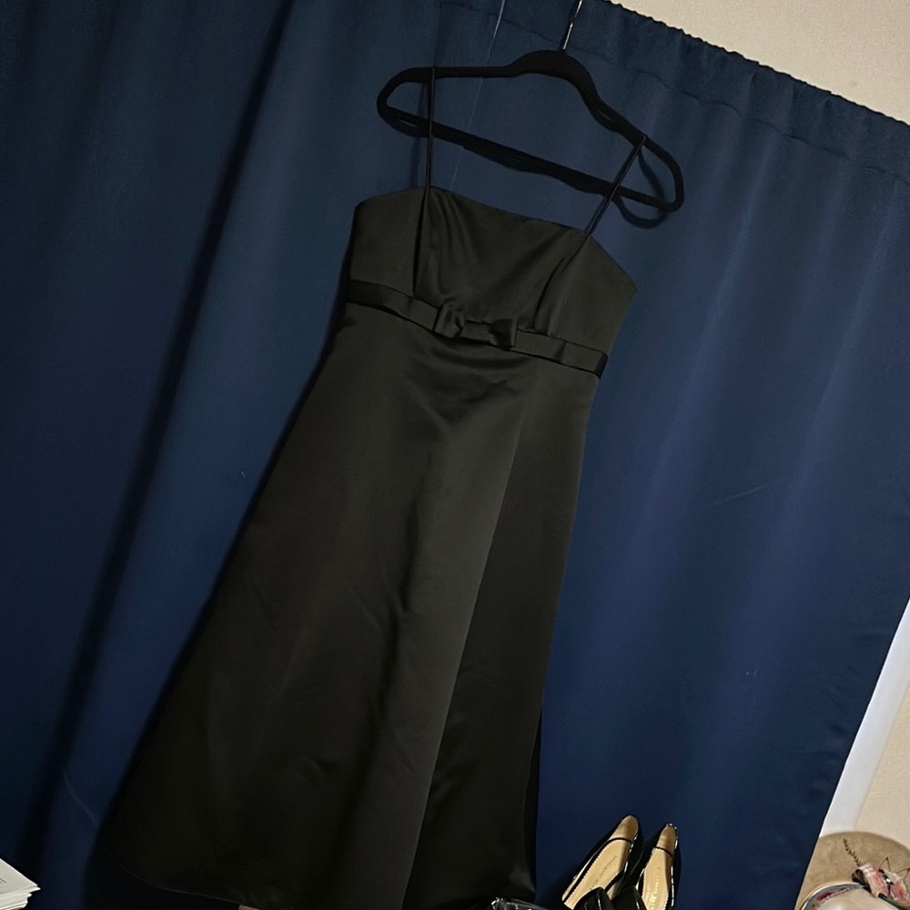 Black Spaghetti Strap Sleeveless Sundress